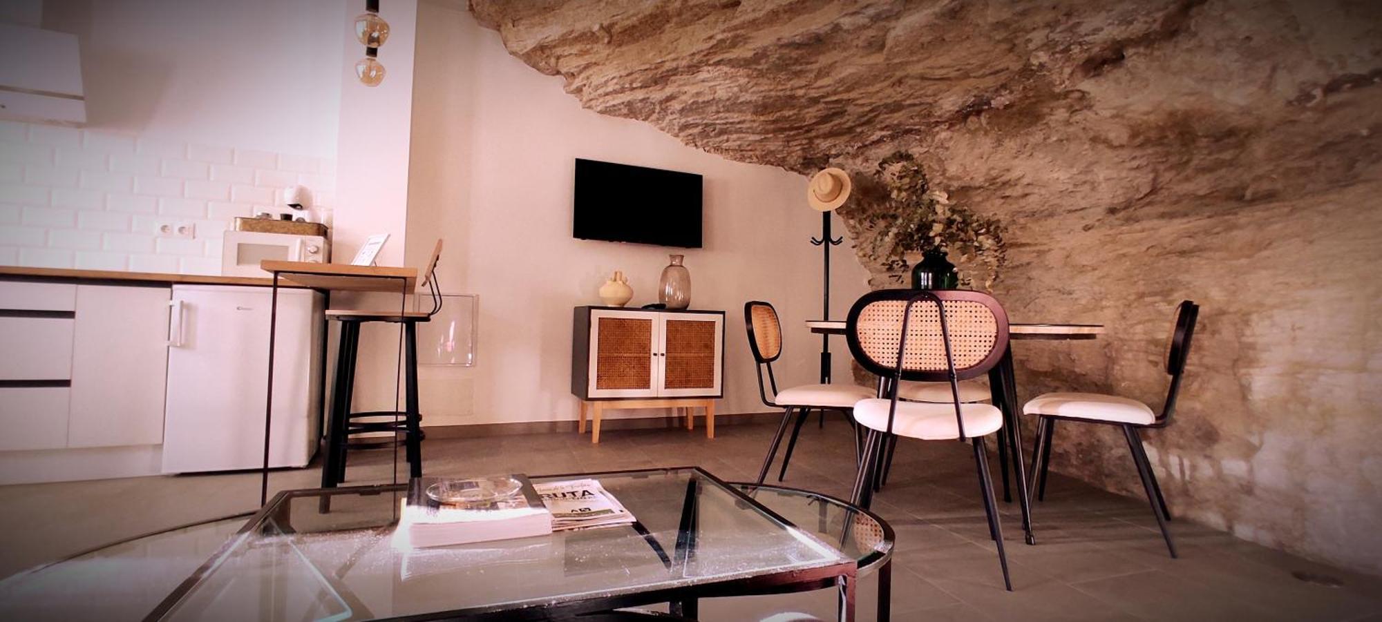 Casa Cueva Las Chicas Del Puente Setenil De Las Bodegas Bagian luar foto
