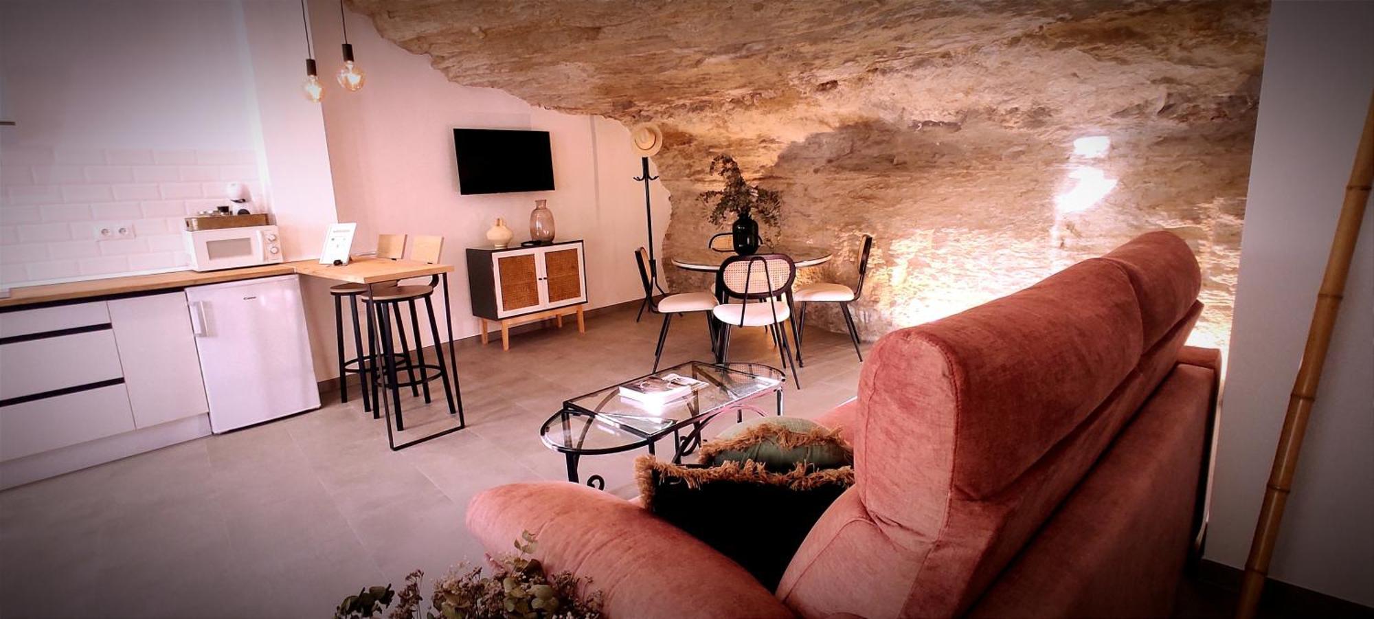 Casa Cueva Las Chicas Del Puente Setenil De Las Bodegas Bagian luar foto